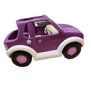 Polly Pocket Purple 2-Door Car – 2001 – Doll Vehicle